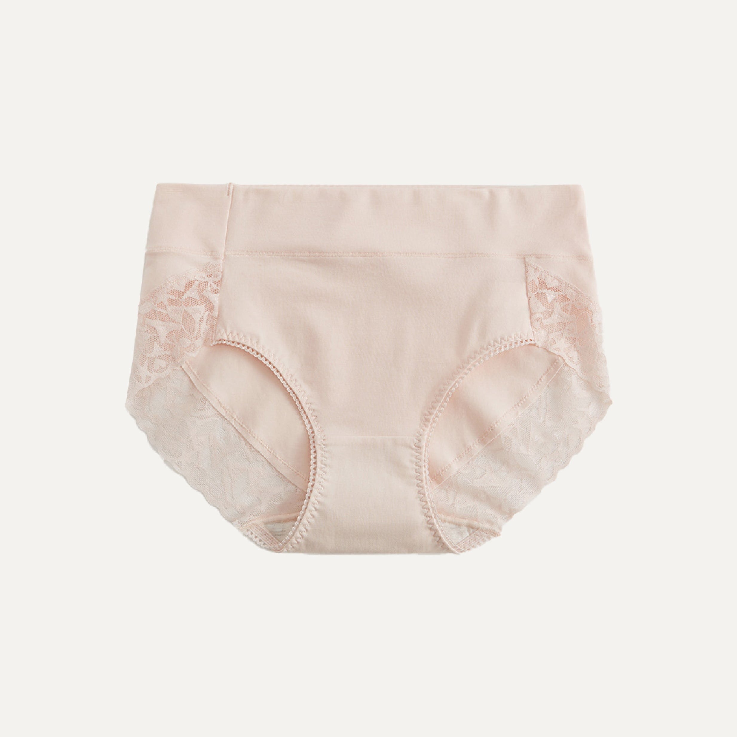 Mid Waist Soft Cotton Seamless Panties P08