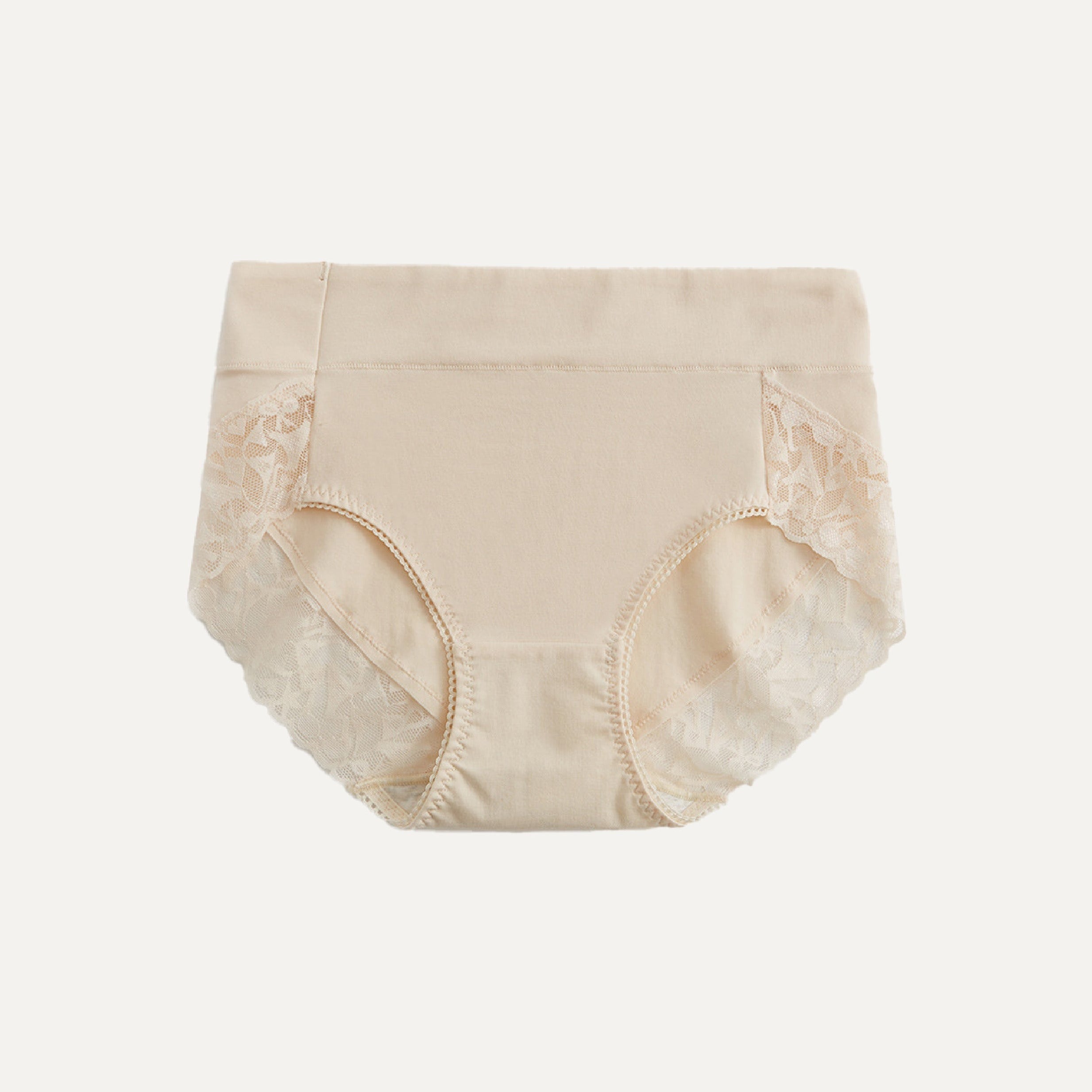 Mid Waist Soft Cotton Seamless Panties P08