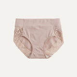 Mid Waist Soft Cotton Seamless Panties P08