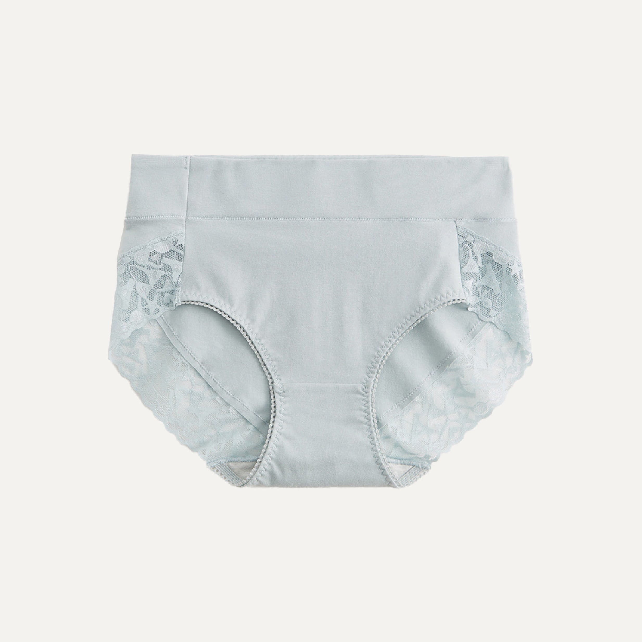 Mid Waist Soft Cotton Seamless Panties P08