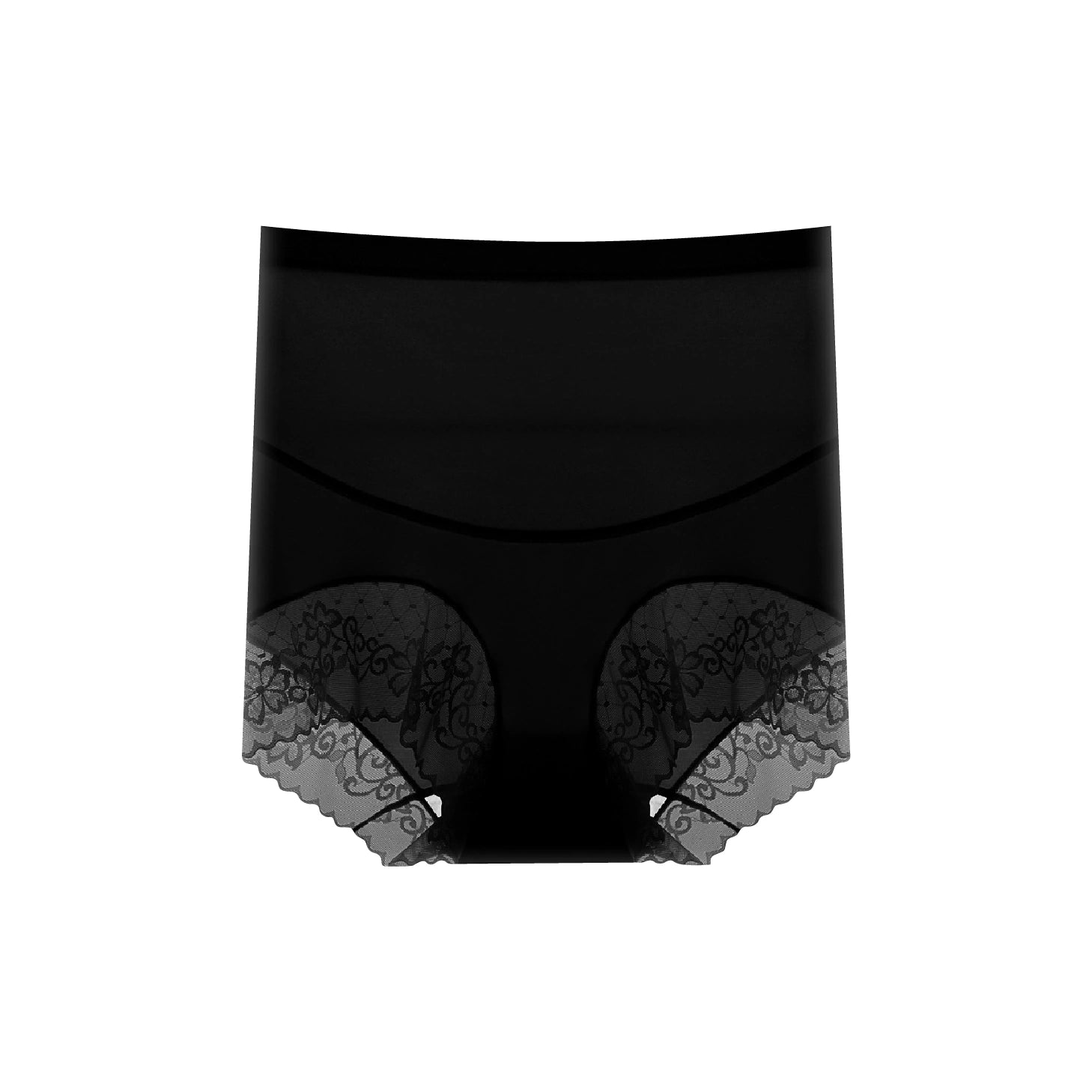 High Waist Slimming & Shaping Lace Panties K15