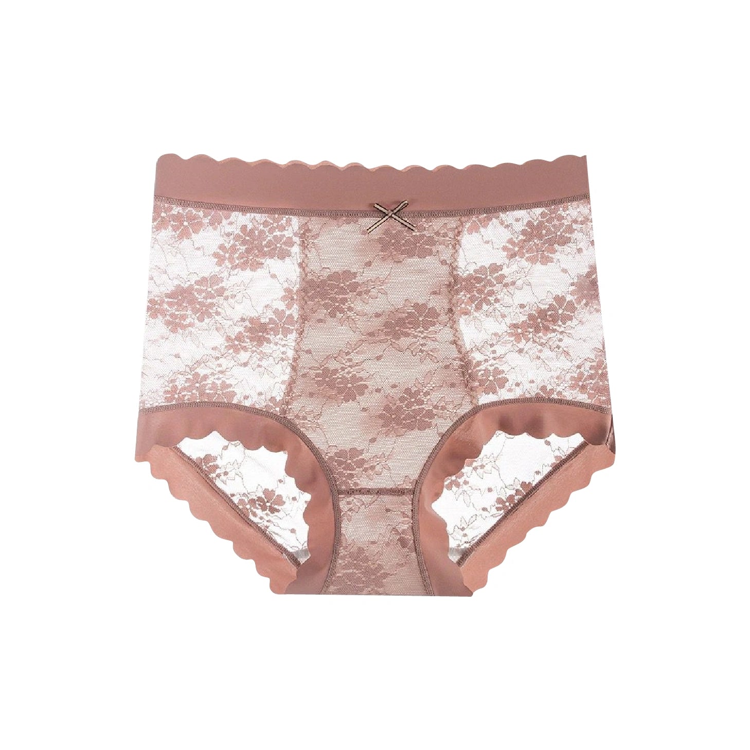 Mid Waist Floral Romance Lace Panties K21